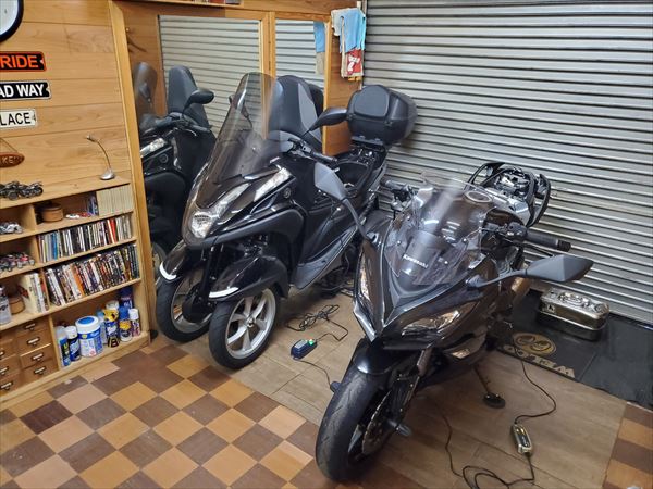 冬季の上手なバイク保管方法と それが出来ていないオッちゃんのお話